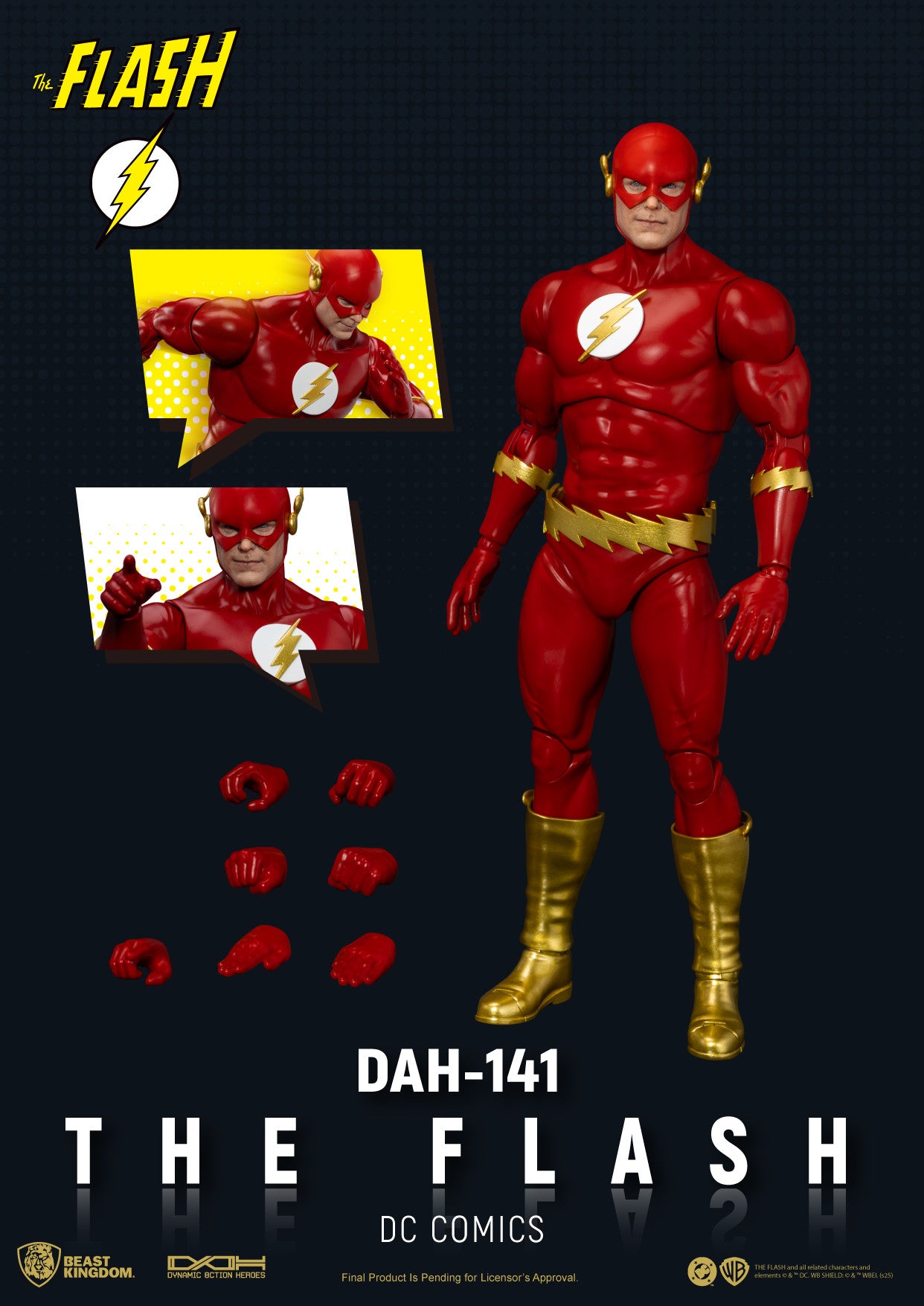 Beast Kingdom Dynamic Action Heroes DC Comics The Flash