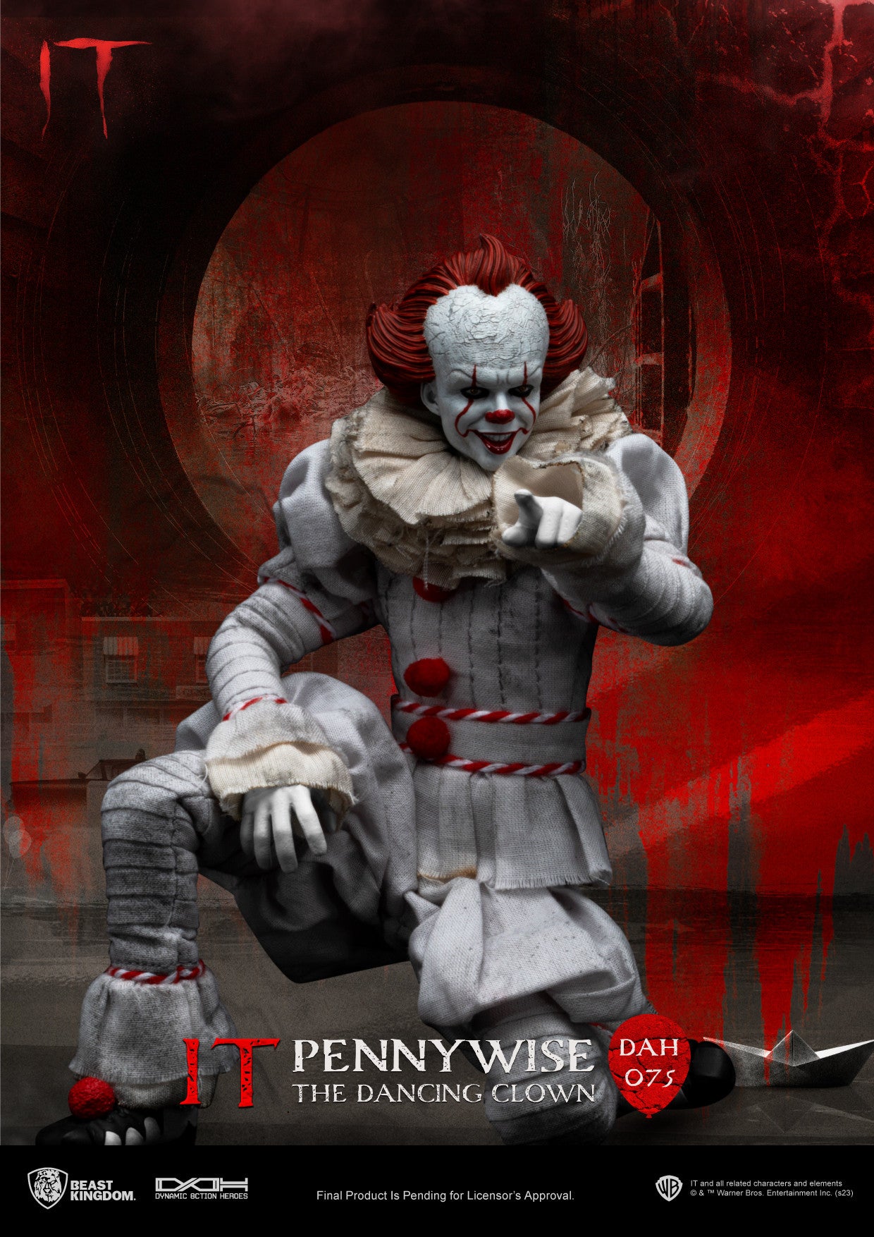 Beast Kingdom Dynamic Action Heroes IT Pennywise