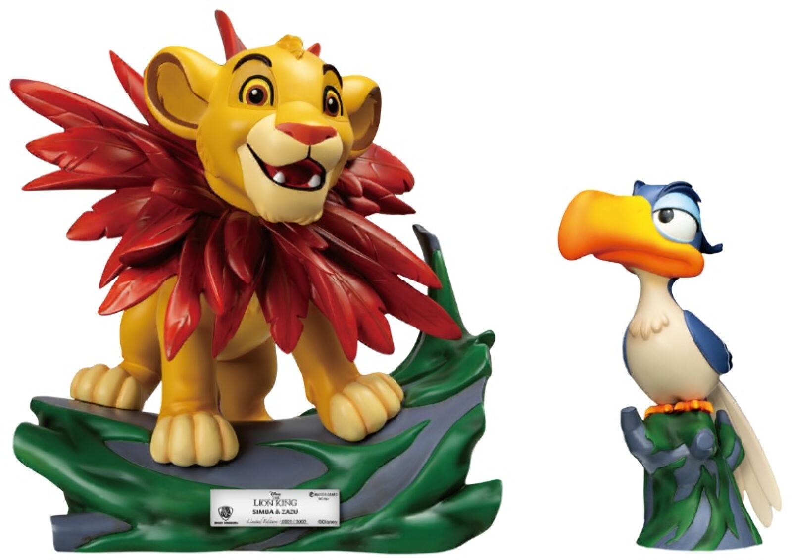 Beast Kingdom Master Craft The Lion King Little Simba & Zazu