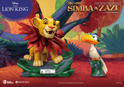 Beast Kingdom Master Craft The Lion King Little Simba & Zazu