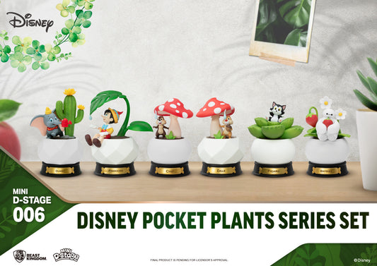 Beast Kingdom Mini D Stage Disney Pocket Plants Series Set (6 in the Assortment)