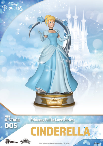 Beast Kingdom Mini D Stage Disney Princess Fall In Love Series Cindrella