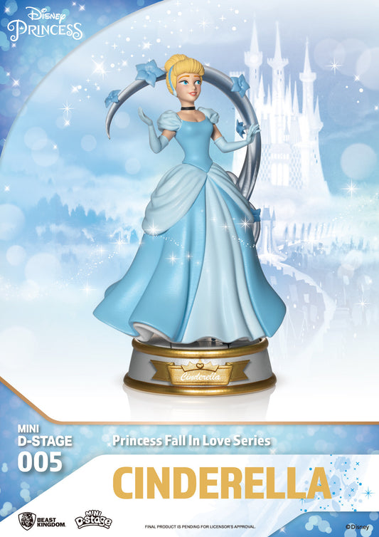 Beast Kingdom Mini D Stage Disney Princess Fall In Love Series Cindrella