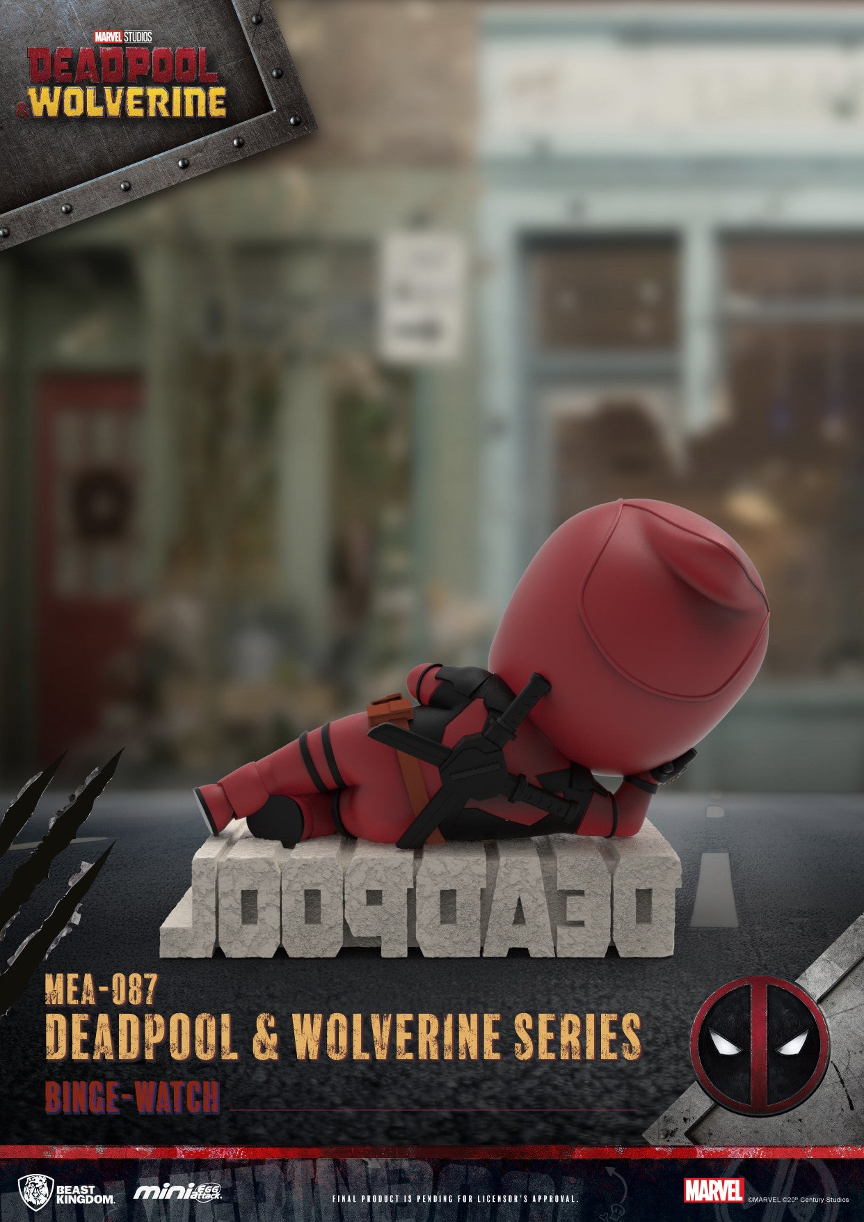 Beast Kingdom Mini Egg Attack Deadpool & Wolverine Series Set (6 in the Assortment)