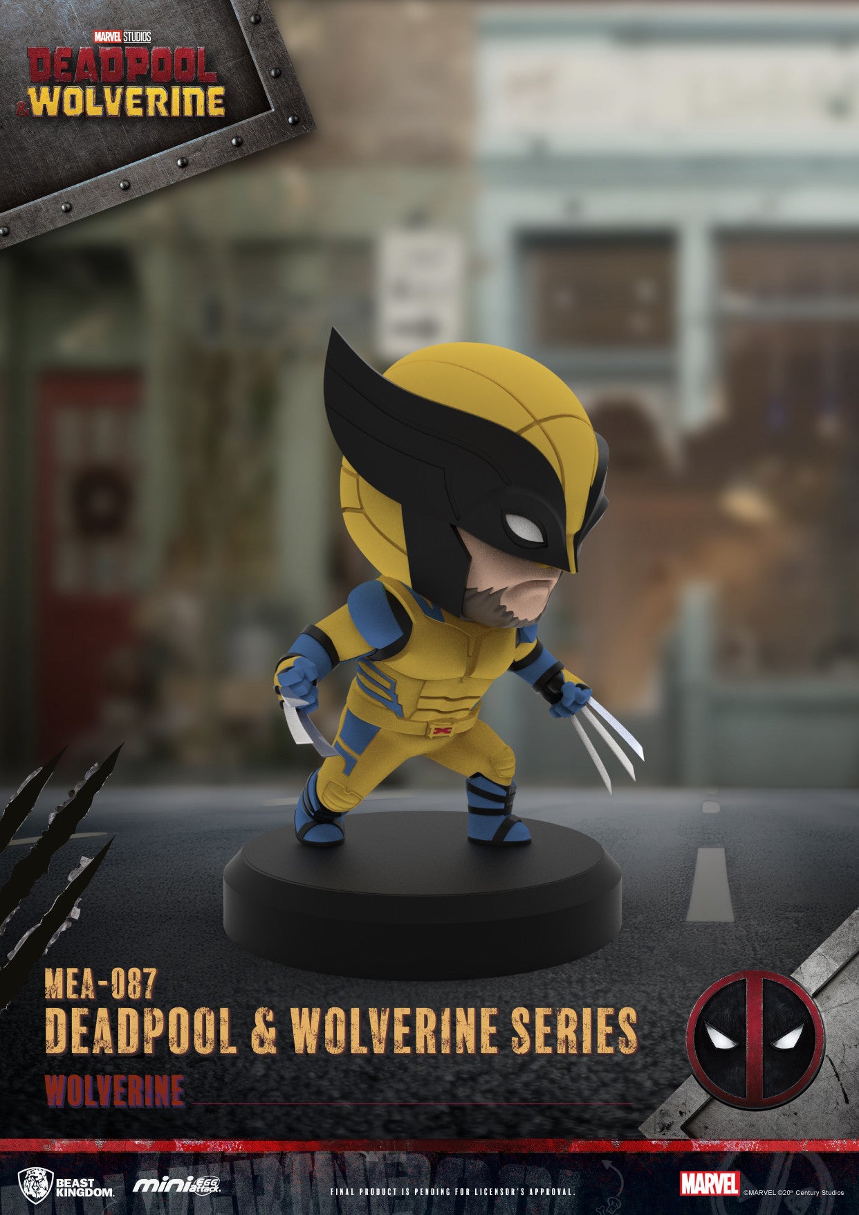 Beast Kingdom Mini Egg Attack Deadpool & Wolverine Series Set (6 in the Assortment)
