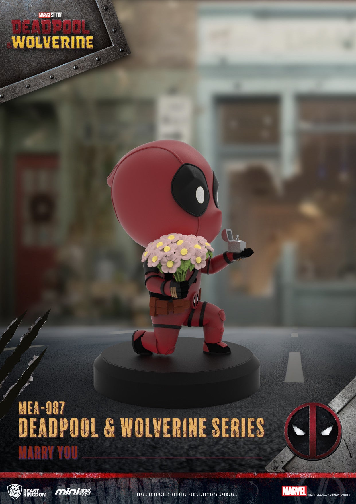 Beast Kingdom Mini Egg Attack Deadpool & Wolverine Series Set (6 in the Assortment)