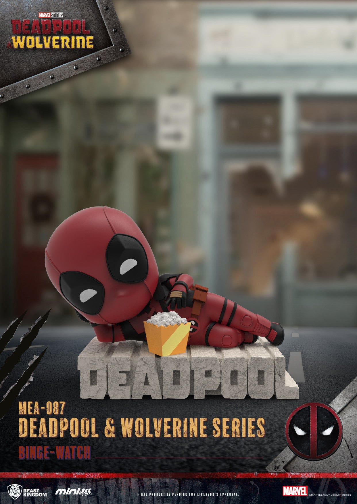Beast Kingdom Mini Egg Attack Deadpool & Wolverine Series Set (6 in the Assortment)