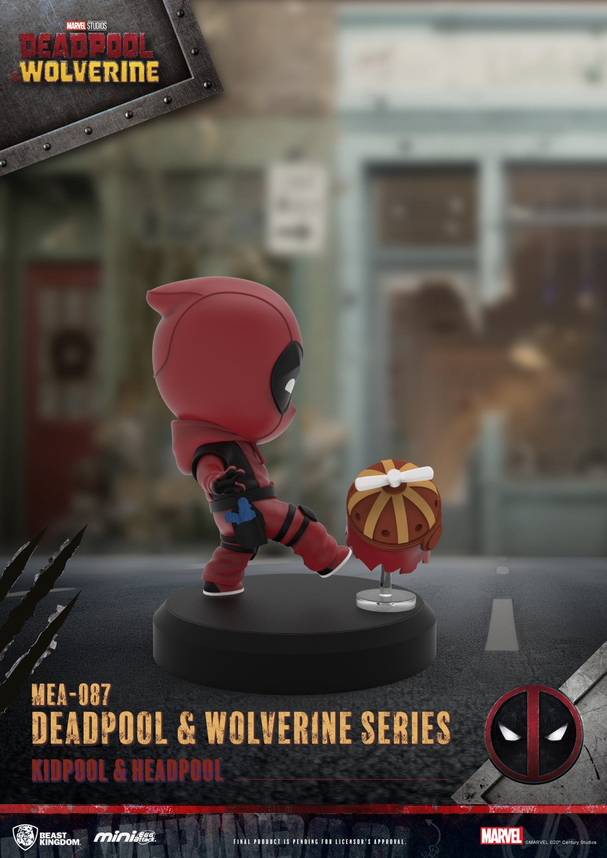 Beast Kingdom Mini Egg Attack Deadpool & Wolverine Series Set (6 in the Assortment)