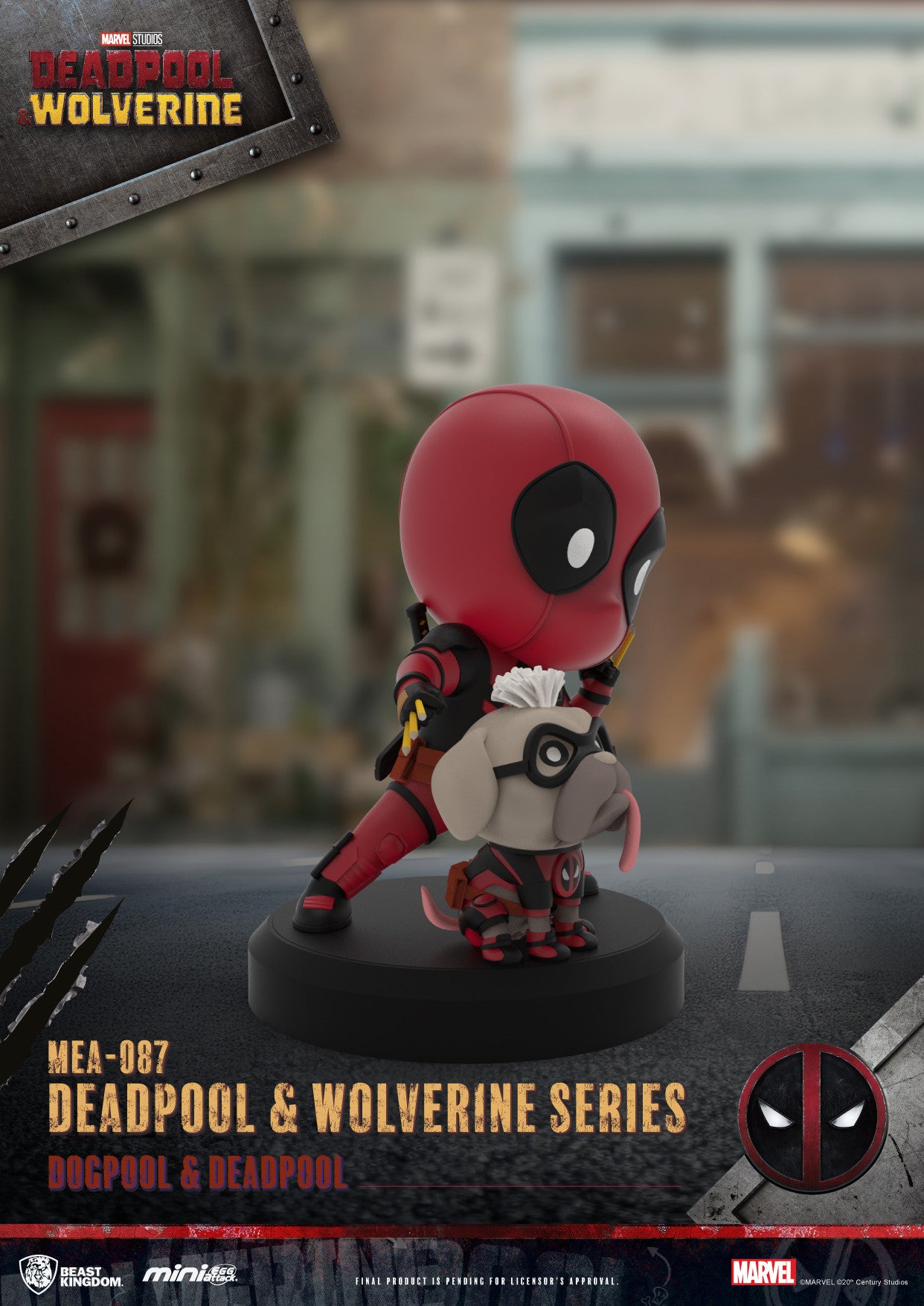 Beast Kingdom Mini Egg Attack Deadpool & Wolverine Series Set (6 in the Assortment)
