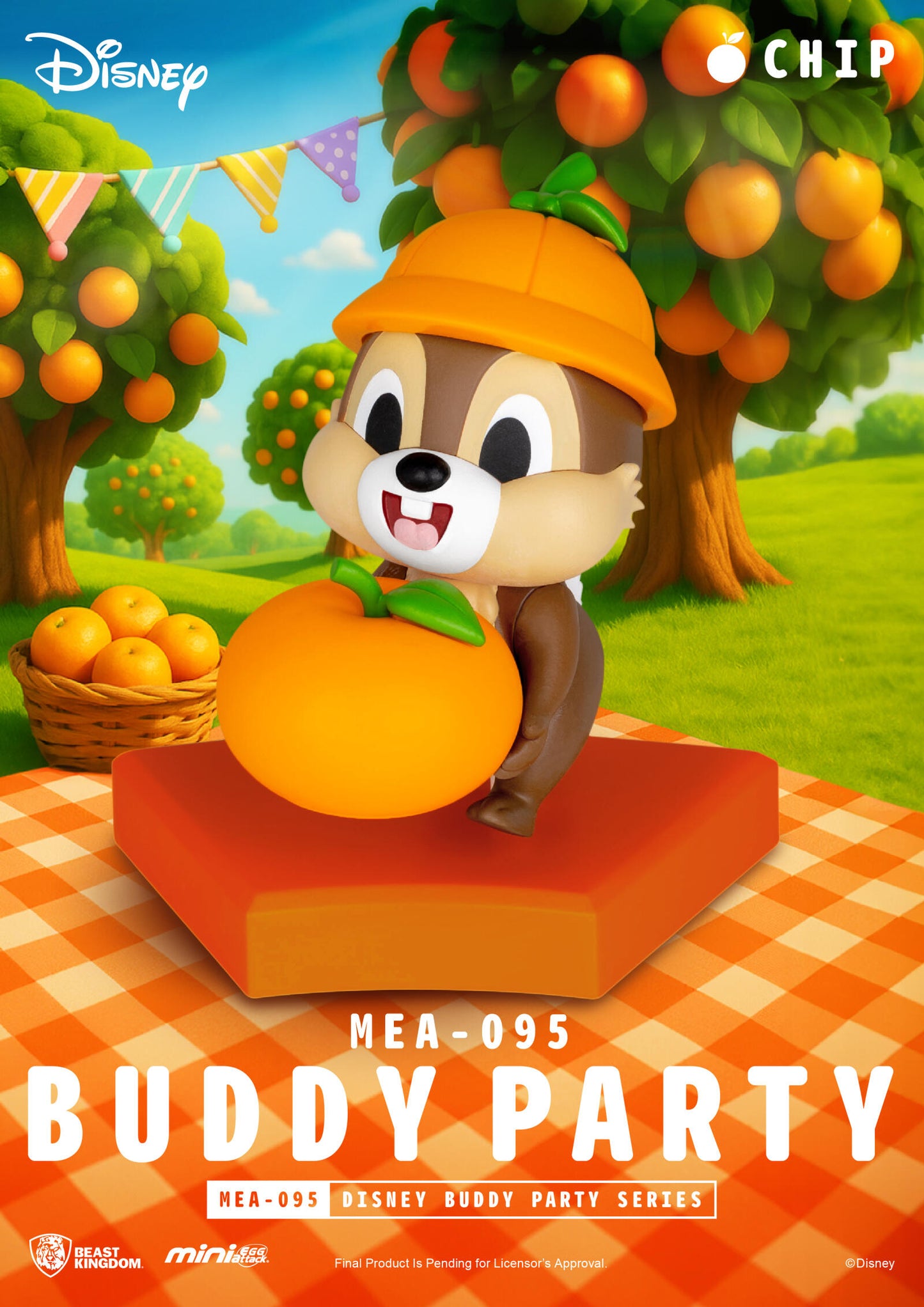 Beast Kingdom Mini Egg Attack Disney Buddy Party Series Blind Box Set (6 in the Assortment)