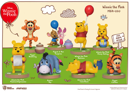 Beast Kingdom Mini Egg Attack Disney Winnie the Pooh Series Set (8 in the Assortment)