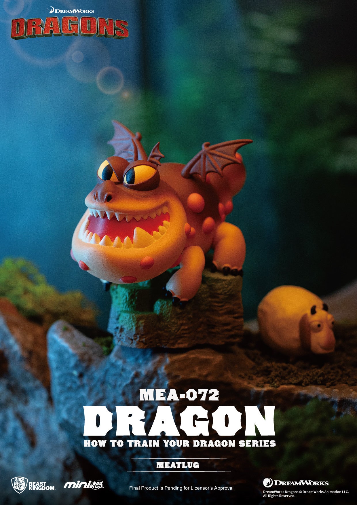 Beast Kingdom Mini Egg Attack How to Train Your Dragon Series Blind Box Set (6 in the Assortment)