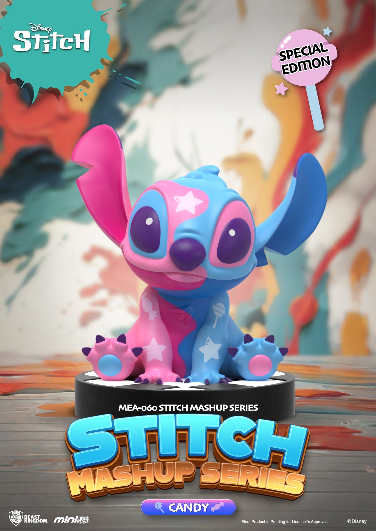 Beast Kingdom Mini Egg Attack Stitch Mashup Series Blind Box Set (6 in the Assortment)