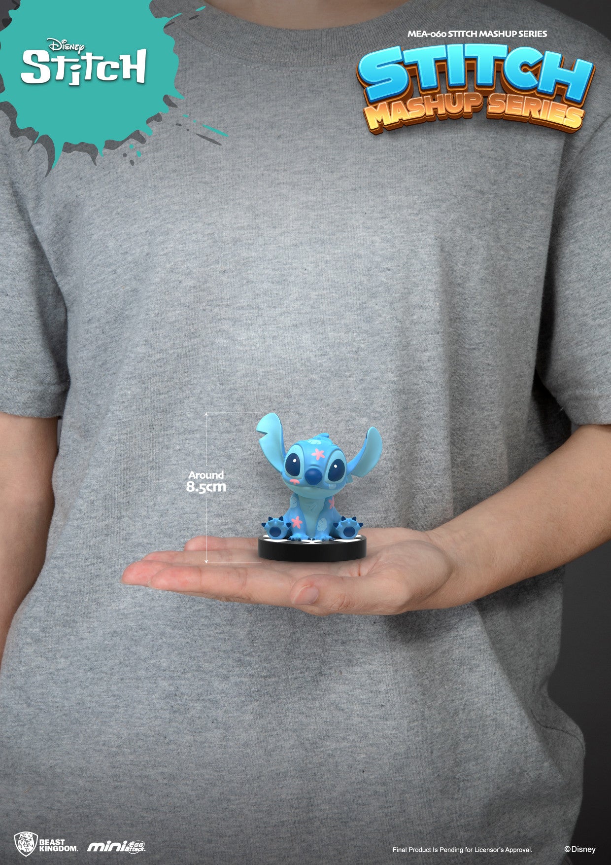 Beast Kingdom Mini Egg Attack Stitch Mashup Series Blind Box Set (6 in the Assortment)