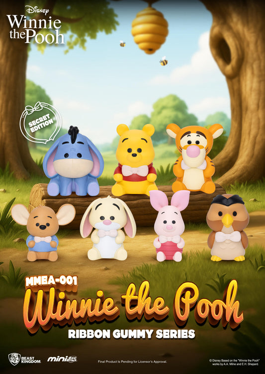 Beast Kingdom Mini Egg Attack Winnie the Pooh Ribbon Gummy Series (24 in the Assortment)