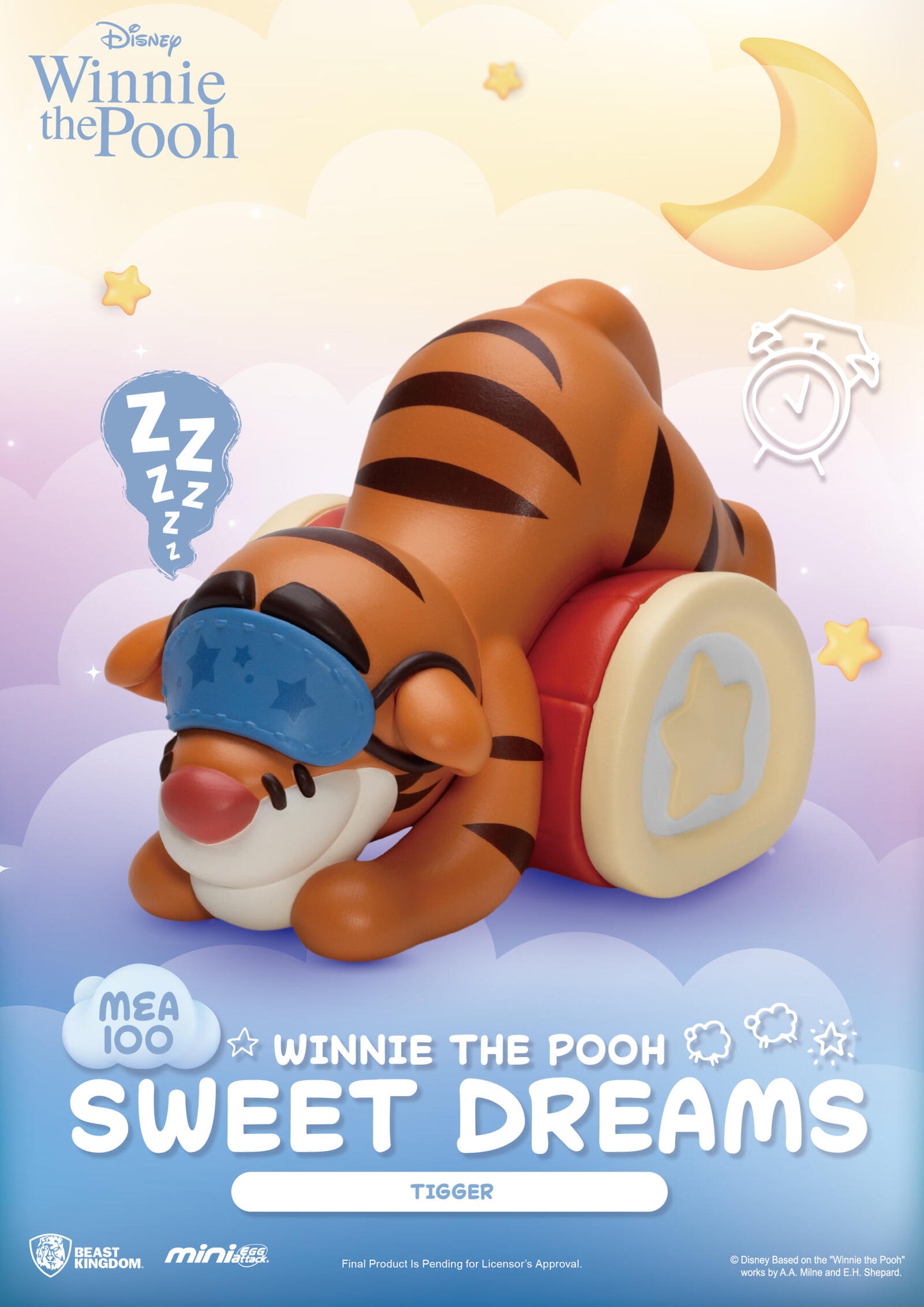 Beast Kingdom Mini Egg Attack Winnie the Pooh Sweet Dreams Blind Box Set (6 in the Assortment)