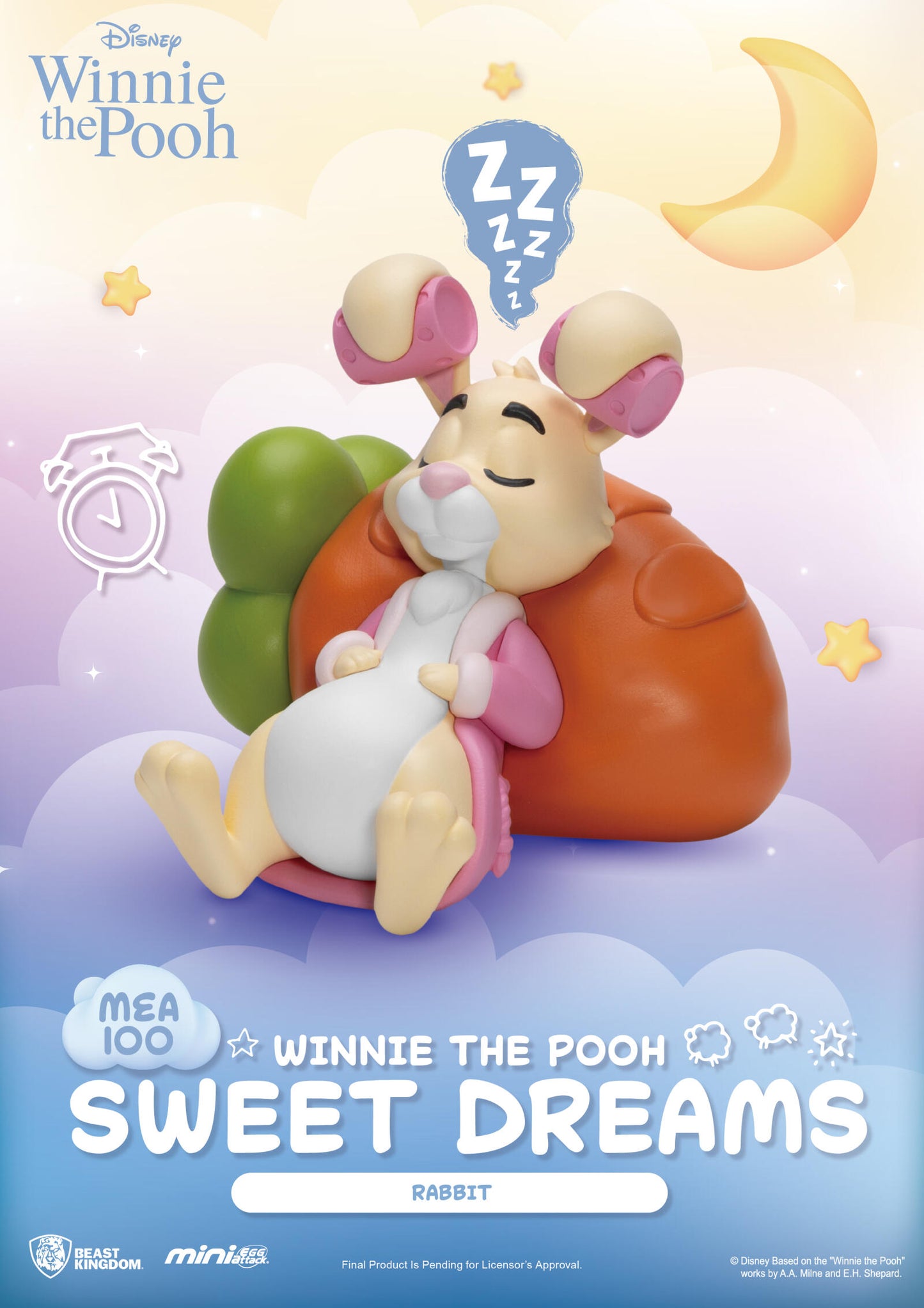 Beast Kingdom Mini Egg Attack Winnie the Pooh Sweet Dreams Blind Box Set (6 in the Assortment)