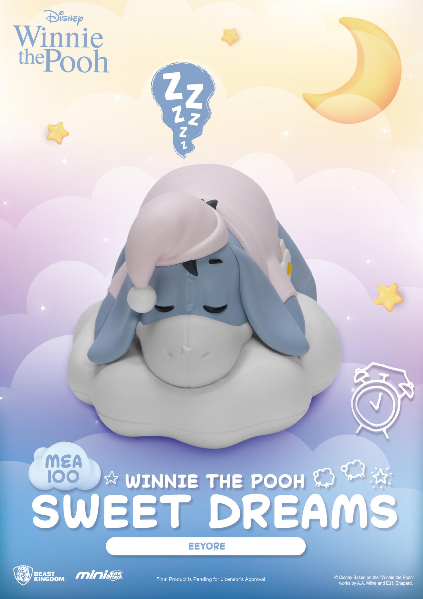Beast Kingdom Mini Egg Attack Winnie the Pooh Sweet Dreams Blind Box Set (6 in the Assortment)