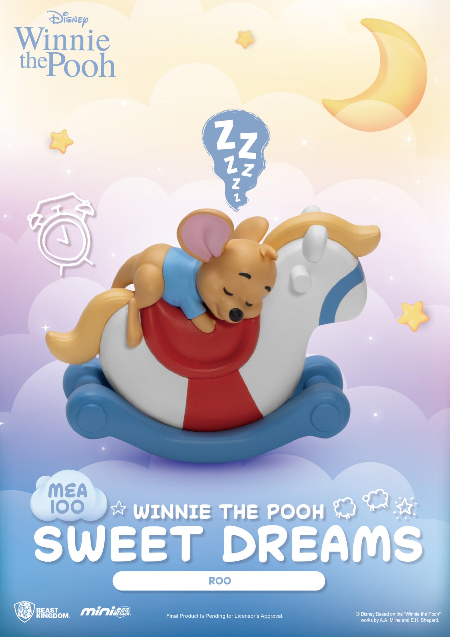 Beast Kingdom Mini Egg Attack Winnie the Pooh Sweet Dreams Blind Box Set (6 in the Assortment)