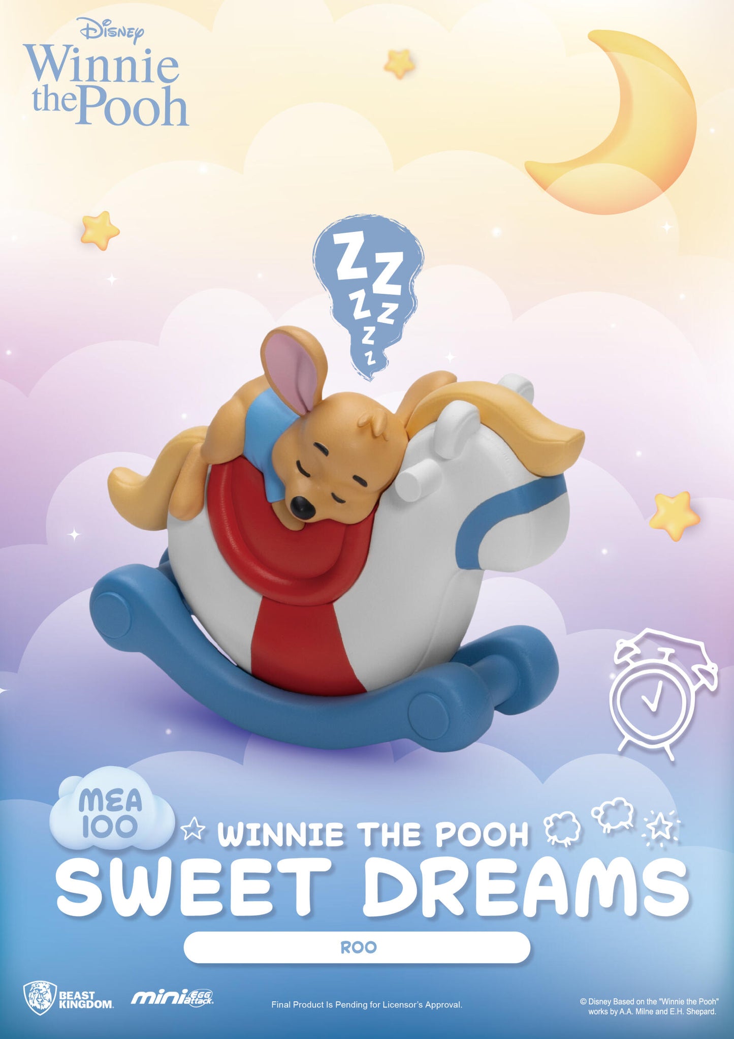 Beast Kingdom Mini Egg Attack Winnie the Pooh Sweet Dreams Blind Box Set (6 in the Assortment)
