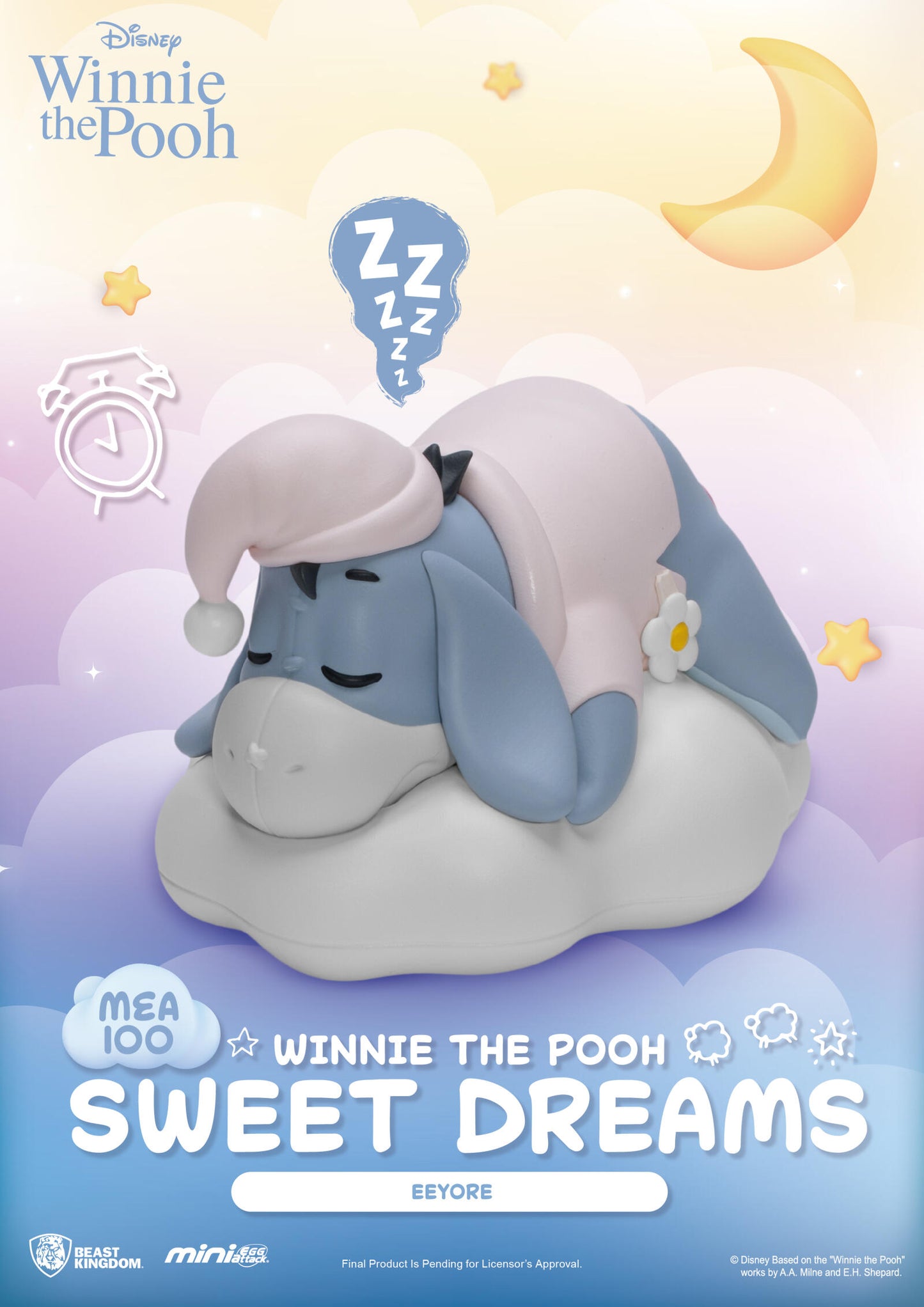 Beast Kingdom Mini Egg Attack Winnie the Pooh Sweet Dreams Blind Box Set (6 in the Assortment)