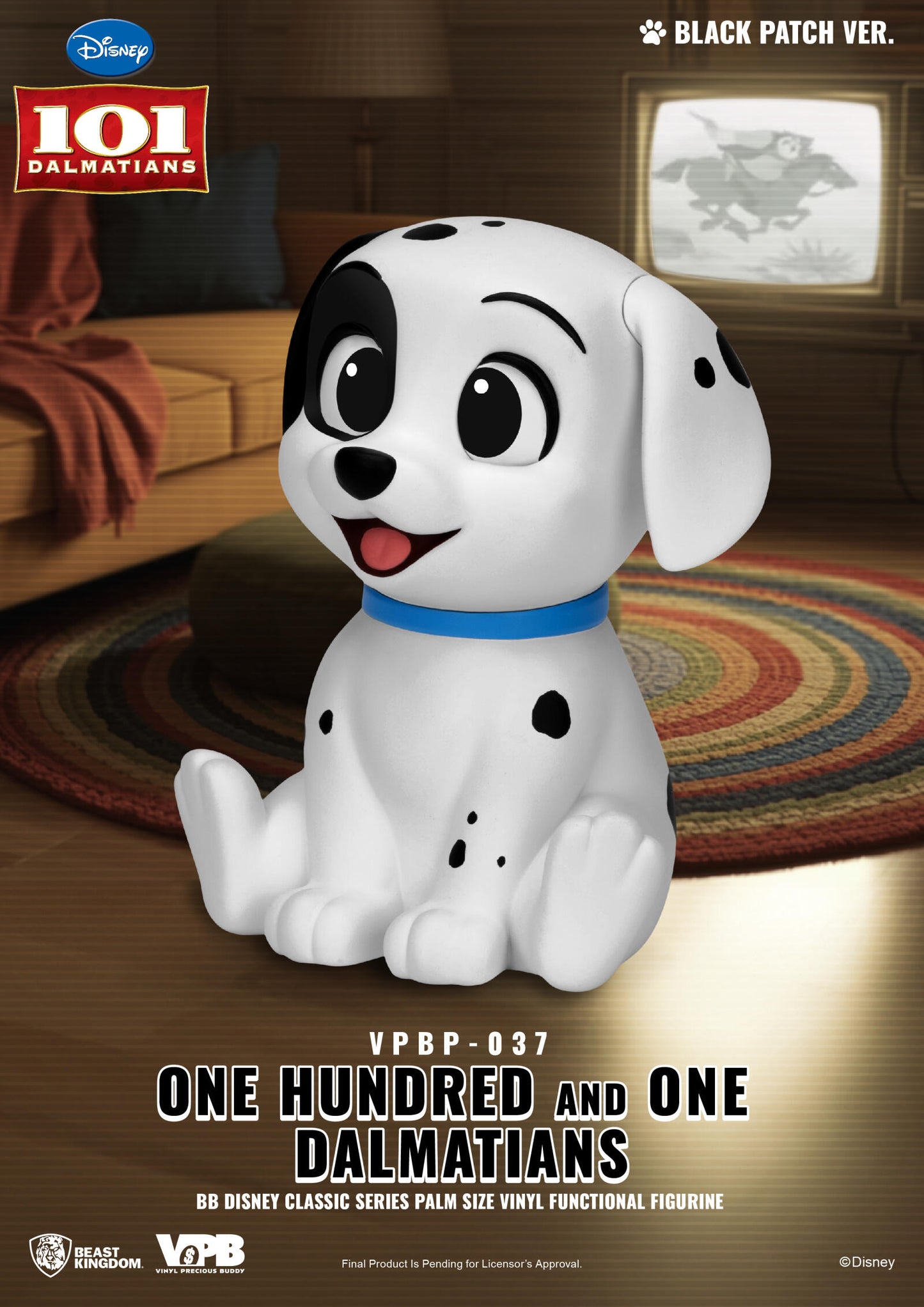 Beast Kingdom Piggy Bank Disney Classic Series Palm Size Vinyl Functional Figurine One Hundred and One Dalmatians Blind Box Set (4 in the Assortment)