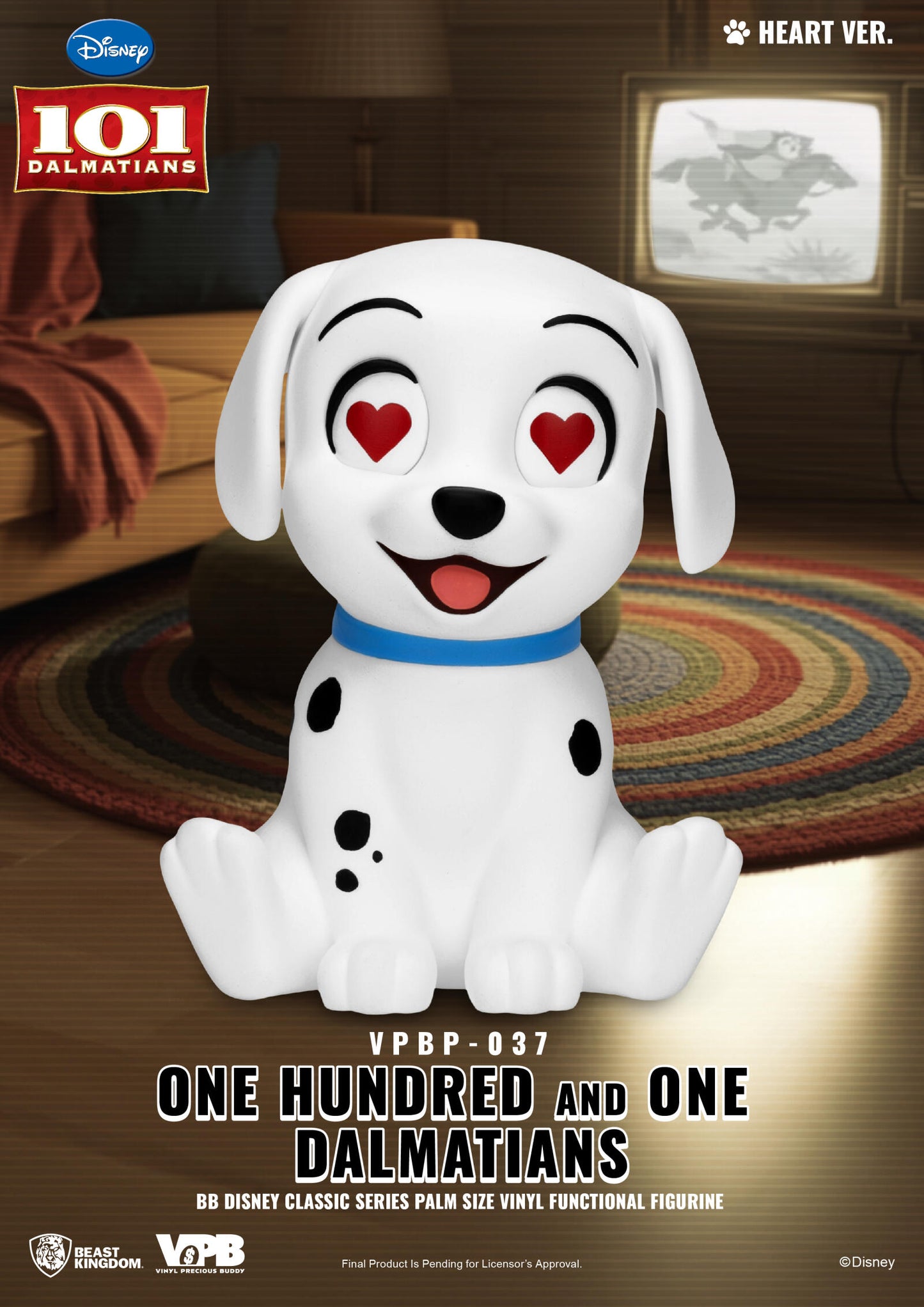 Beast Kingdom Piggy Bank Disney Classic Series Palm Size Vinyl Functional Figurine One Hundred and One Dalmatians Blind Box Set (4 in the Assortment)