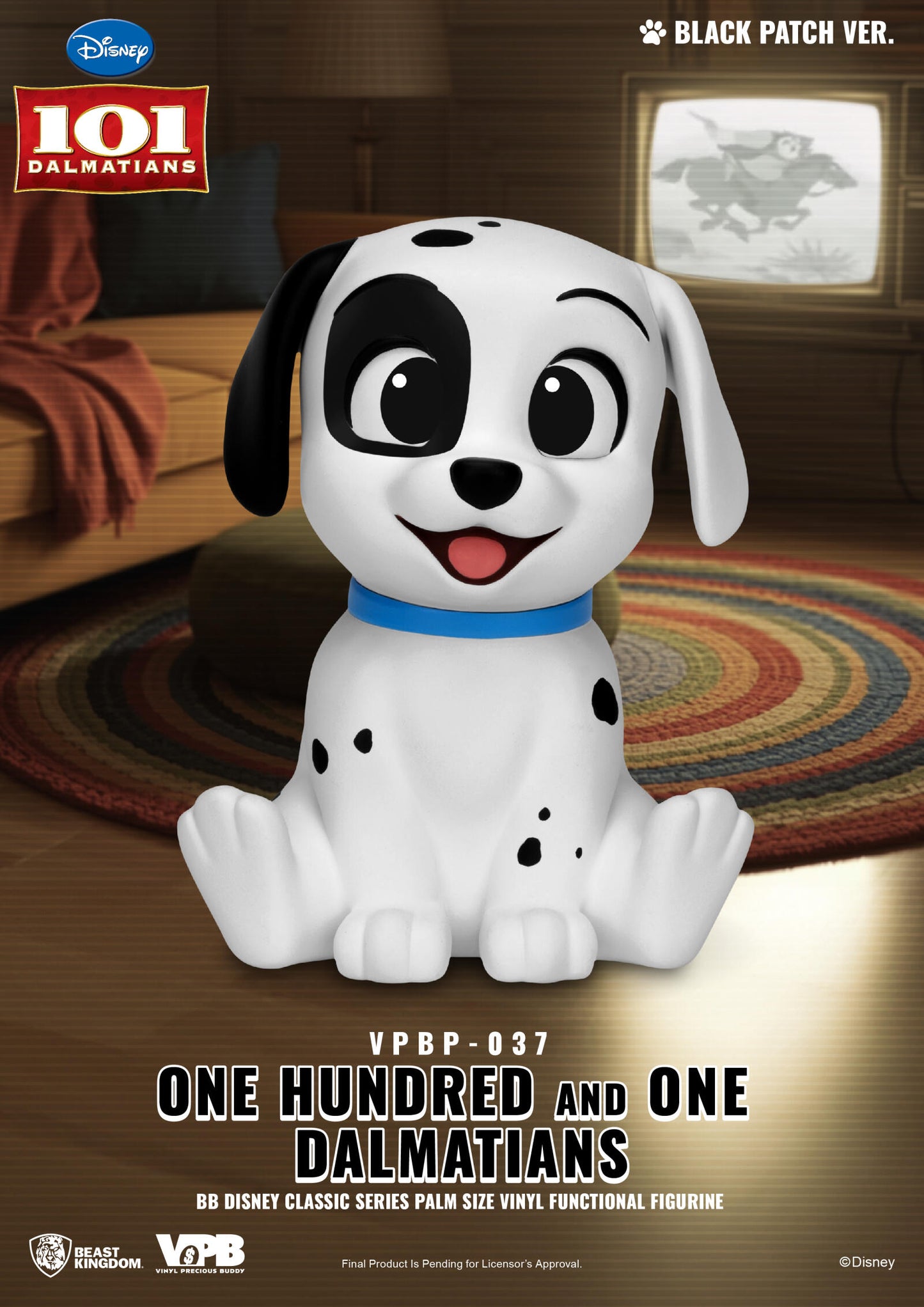 Beast Kingdom Piggy Bank Disney Classic Series Palm Size Vinyl Functional Figurine One Hundred and One Dalmatians Blind Box Set (4 in the Assortment)
