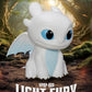 Beast Kingdom Piggy Bank How to Train Your Dragon Palm Size Vinyl Functional Figurine Light Fury
