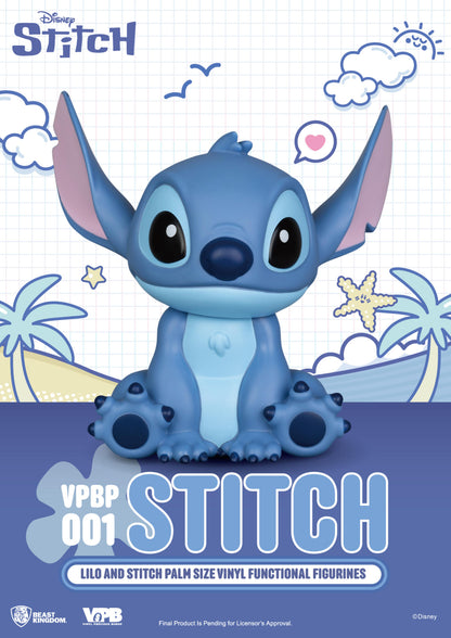 Beast Kingdom Piggy Bank Lilo and Stitch Series Palm Size Vinyl Functional Figurine Stitch