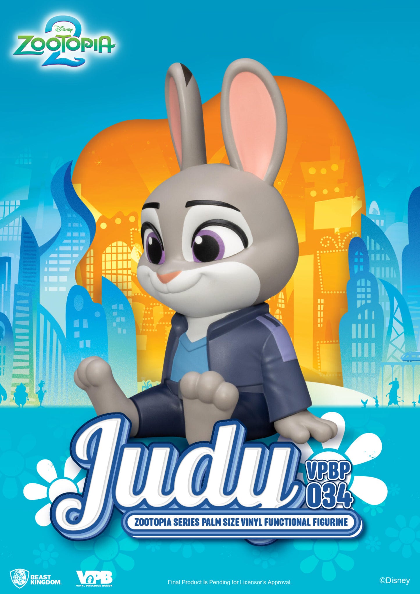 Beast Kingdom Piggy Bank Zootopia Series Palm Size Vinyl Functional Figurine Judy