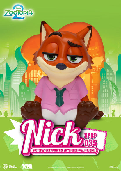 Beast Kingdom Piggy Bank Zootopia Series Palm Size Vinyl Functional Figurine Nick