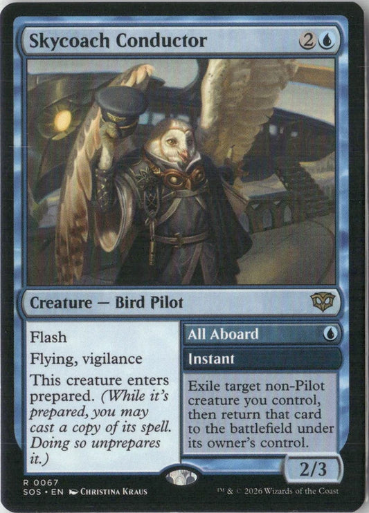 Skycoach Conductor - Secrets of Strixhaven