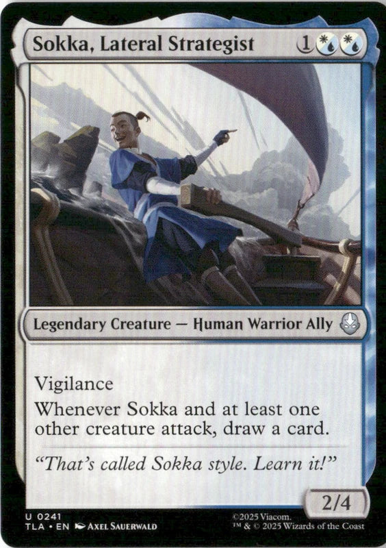 Sokka, Lateral Strategist - Avatar: The Last Airbender