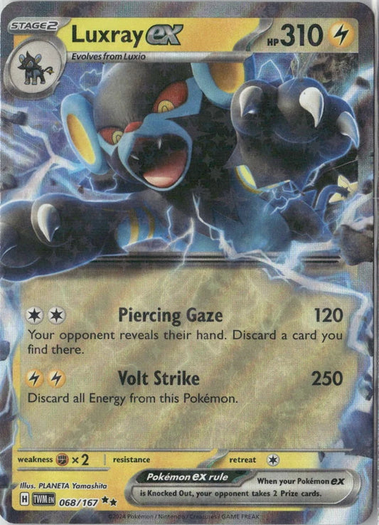 Luxray ex - 068/167 - SV06: Twilight Masquerade