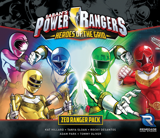 Power Rangers Heroes of the Grid - Zeo Ranger Pack