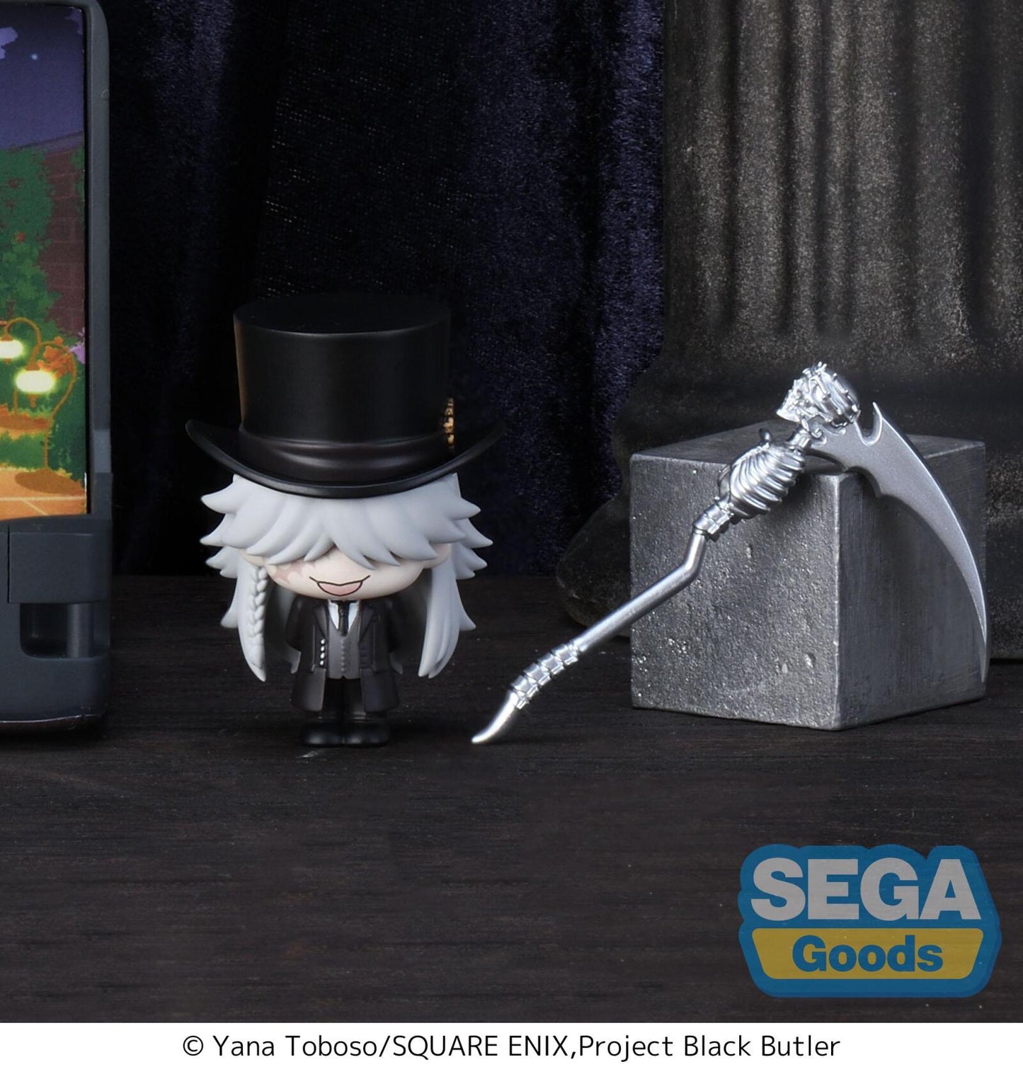 Black Butler - Boarding School Arc Petite World Memories Anime Public School Arc Mini Figure Undertaker (EX)