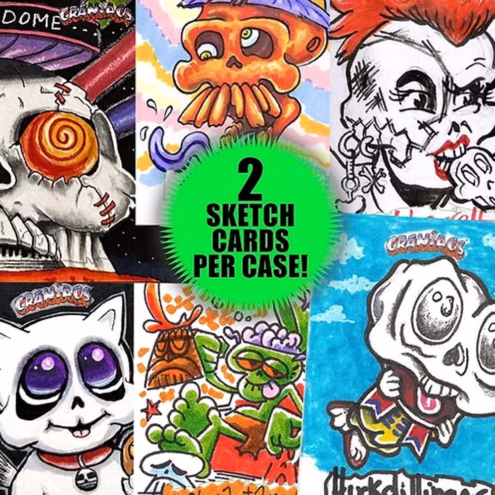 Craniacs Trading Cards Blaster Box Series 3