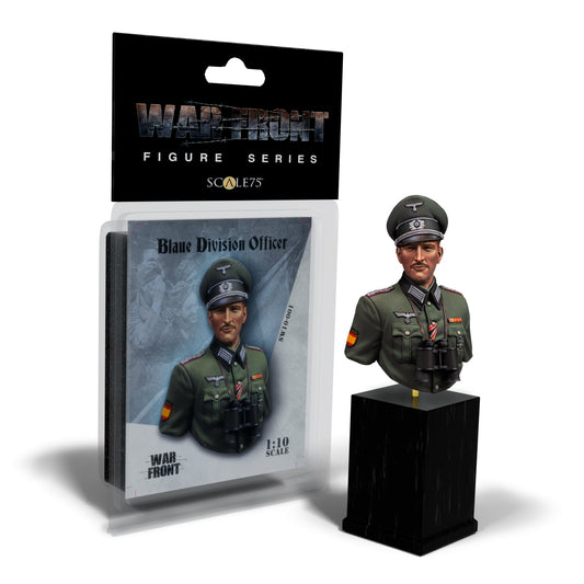 Scale 75 Busts - Warfront - Blaue Division Officer 1:10