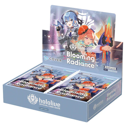 [Hololive OFFICIAL CARD GAME] hBP01e Blooming Radiance - Booster Box [English]