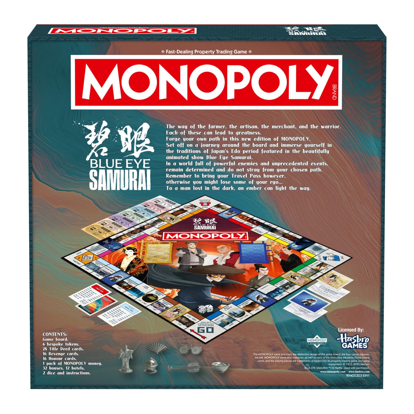 Blue Eye Samurai Monopoly