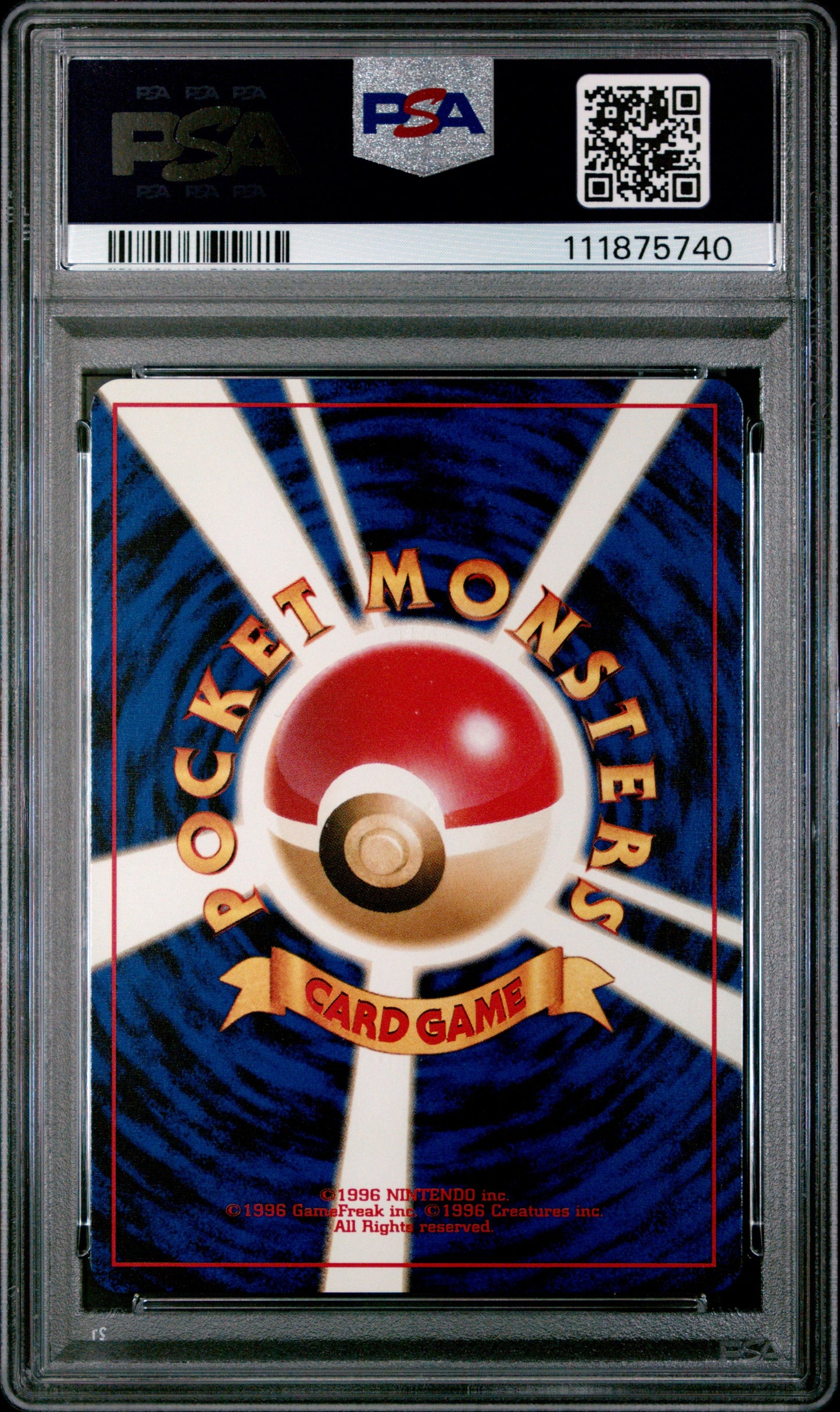 2000 Pokemon Japanese Neo 2 Promo 133 Eevee - PSA 9