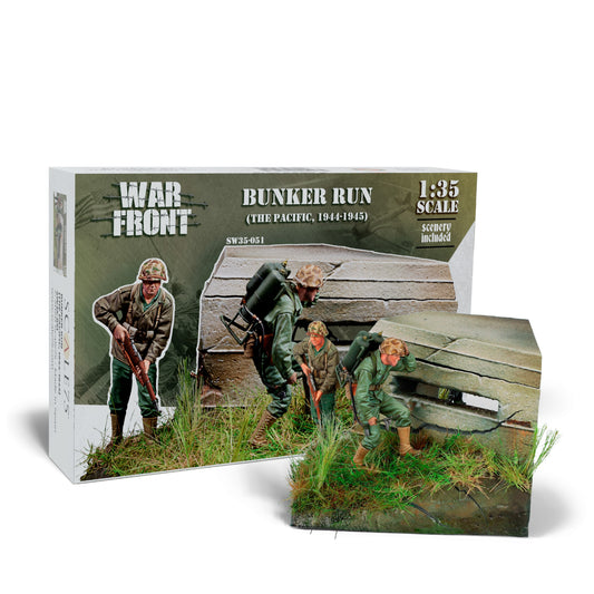 Scale 75 Figures - Warfront - Bunker Run (The Pacific 1944-1945) 35mm