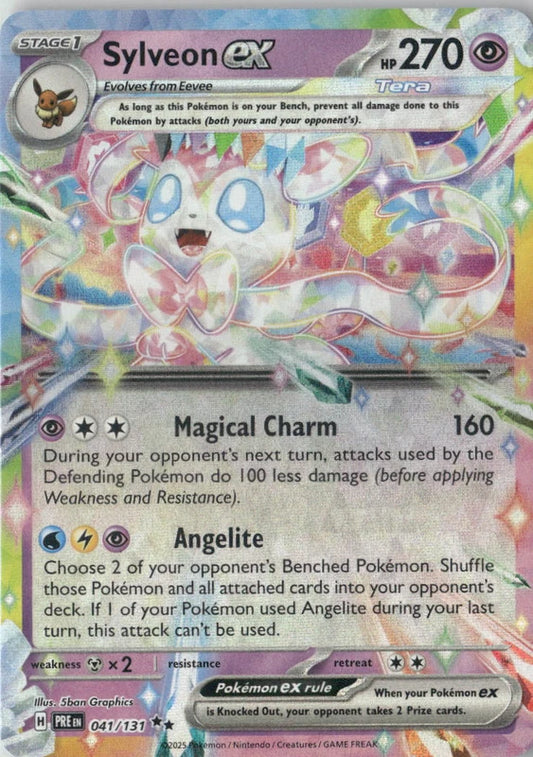 Sylveon ex - 041/131 - SV: Prismatic Evolutions