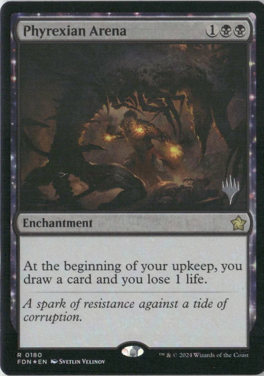 Scan Image | Phyrexian Arena - Promo Pack: Secrets of Strixhaven | [37B2A441]