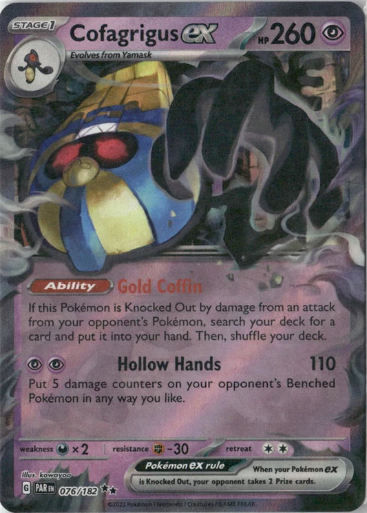 Cofagrigus ex - SV04: Paradox Rift
