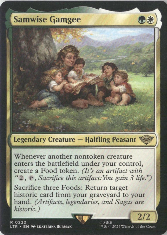 Scan Image | Samwise Gamgee - Universes Beyond: The Lord of the Rings: Tales of Middle-earth | [2BCF6EEB]
