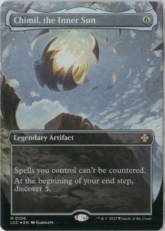 Scan Image | Chimil, the Inner Sun (Borderless) - Commander: The Lost Caverns of Ixalan | [B8831D5A]