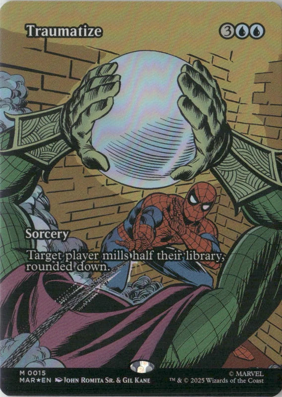Scan Image | Traumatize (Borderless) - Marvel Universe Eternal-Legal | [17B1CBAC]