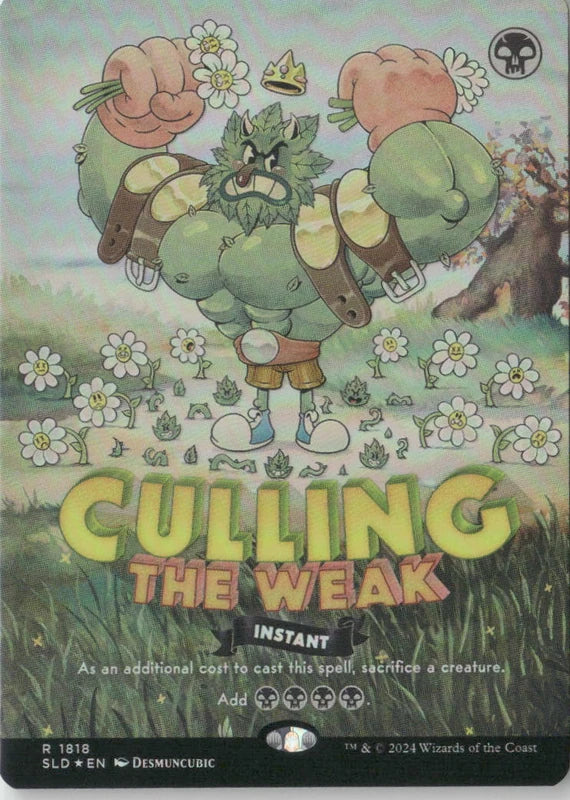 Scan Image | Culling the Weak (Rainbow Foil) - Secret Lair Drop Series | [E64BEBDA]